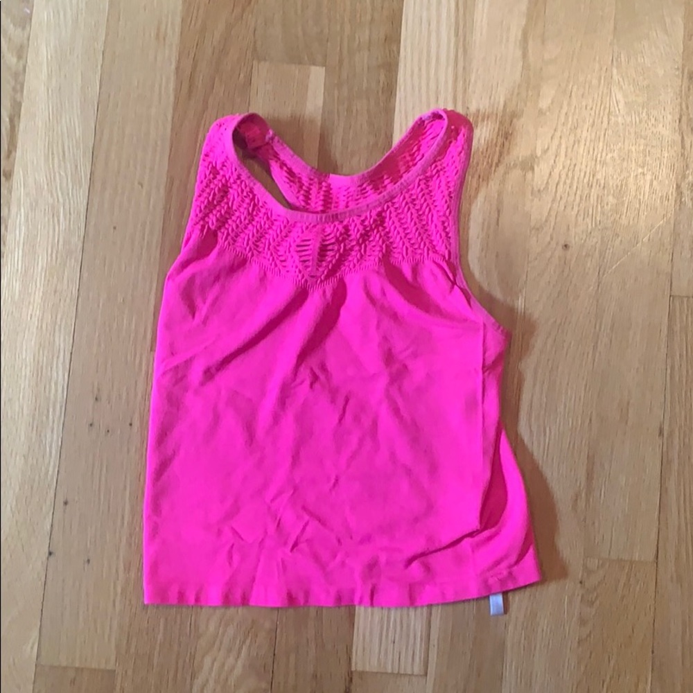 Pink tank top